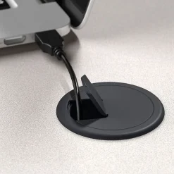 Computer Desks*Bush Business Furniture Cubix 36W Desk with Mobile File Cabinet, (SRA024SLSU) Slate/White Spectrum