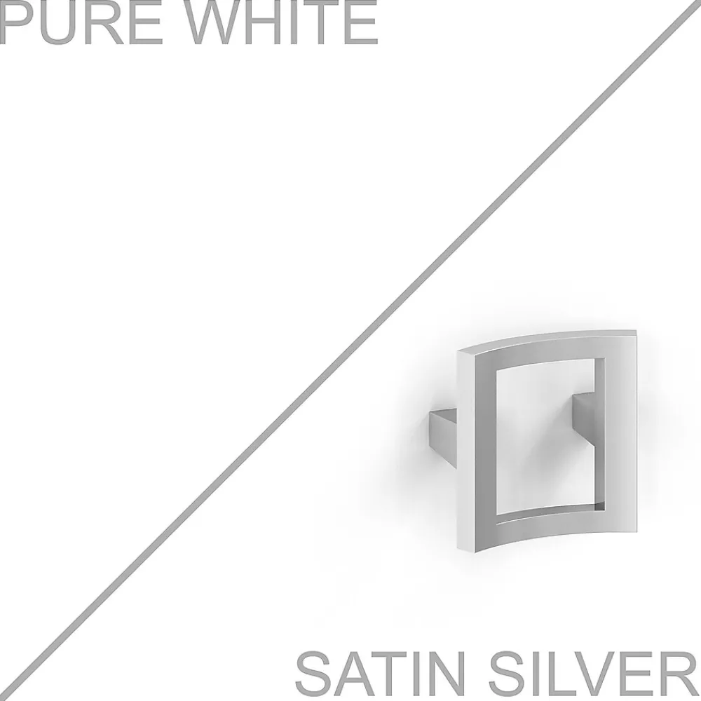 Computer Desks*Bush Business Furniture Echo 60"W L Shaped Bow Front Desk with Mobile File Cabinet, Pure White (ECH007PW)