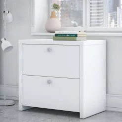 File Cabinets*Bush Business Furniture Echo Lateral File Cabinet, Pure White (KI60102-03)