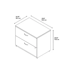 File Cabinets*Bush Business Furniture Easy Office Lateral File Cabinet, Mocha Cherry (EO101MRSU)