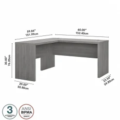 L-Desks*Bush Business Furniture Echo 60