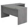 L-Desks*Bush Business Furniture Echo 60"W L Shaped Bow Front Desk, Modern Gray (ECH025MG)