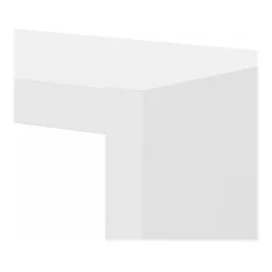 Office Desks*Bush Business Furniture Echo 56W Bookcase Desk, Pure White/Modern Gray (KI60507-03)