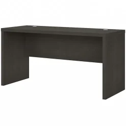 Office Desks*Bush Business Furniture Echo 60"W Credenza Desk, Charcoal Maple (KI60306-03)