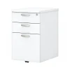 File Cabinets*Bush Business Furniture Easy Office 3-Drawer Mobile Vertical File Cabinet, Letter/Legal Size, Lockable, Pure White (EOF116WH-03)