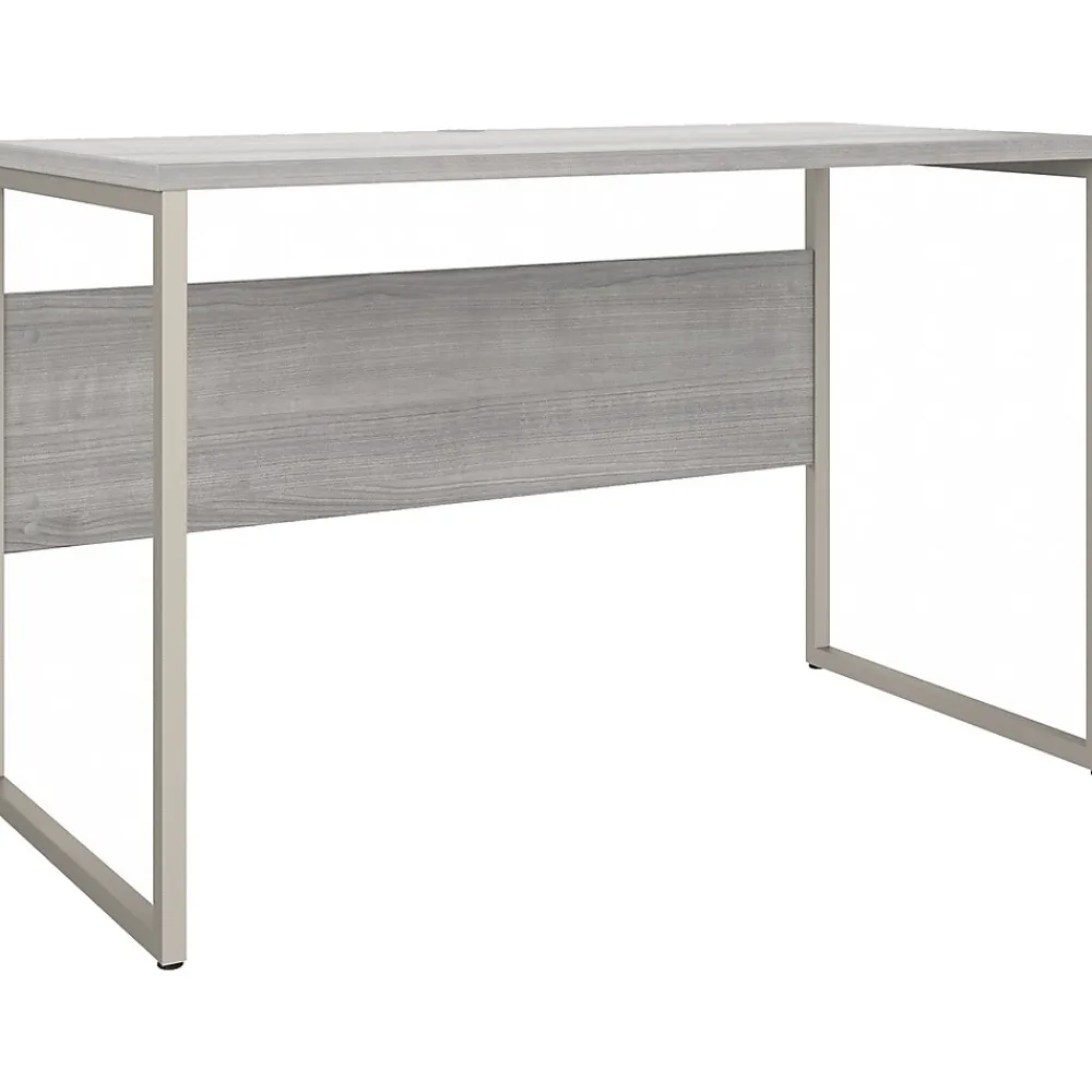 Computer Desks*Bush Business Furniture Hybrid 48"W Computer Table Desk with Metal Legs, (HYD148PG) Platinum Gray