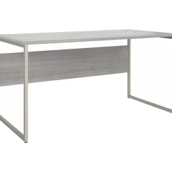 Computer Desks*Bush Business Furniture Hybrid 60"W Computer Table Desk with Metal Legs, (HYD360PG) Platinum Gray