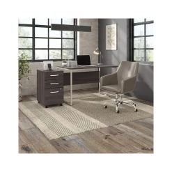 File Cabinets*Bush Business Furniture Hybrid 3-Drawer Mobile Vertical File Cabinet, Letter/Legal Size, Lockable, (HYF216SGSU-Z) Storm Gray