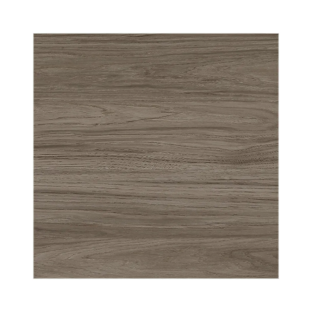 L-Desks*Bush Business Furniture Hybrid 60"W L Shaped Table Desk with Mobile File Cabinet, (HYB029MHSU) Modern Hickory