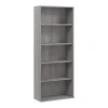 Bookcases*Bush Business Furniture Hustle Tall 5 Shelf Bookcase, Platinum Gray (HUB230PG)