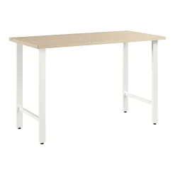 Office Desks*Bush Business Furniture Hustle 48"W Computer Desk with Metal Legs, Natural Elm (HUD148NE)
