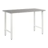 Office Desks*Bush Business Furniture Hustle 48"W Computer Desk with Metal Legs, Platinum Gray (HUD148PG)