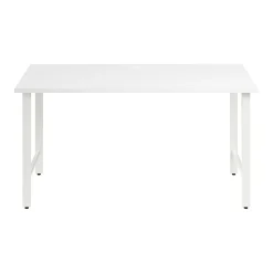 Office Desks*Bush Business Furniture Hustle 60"W Computer Desk with Metal Legs, White (HUD160WH)