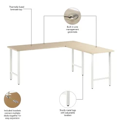 L-Desks*Bush Business Furniture Hustle 72