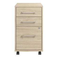 File Cabinets*Bush Business Furniture Hustle 3 Drawer Mobile File Cabinet, Natural Elm (HUF116NE)