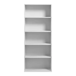 Bookcases*Bush Business Furniture Hustle Tall 5 Shelf Bookcase, White (HUB230WH)