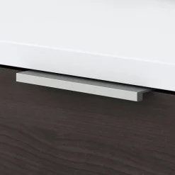 File Cabinets*Bush Business Furniture Jamestown 2-Drawer Lateral File Cabinet, Locking, Letter/Legal, Storm Gray/White, 29.72