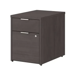 File Cabinets*Bush Business Furniture Jamestown 2-Drawer Vertical File Cabinet, Locking, Letter/Legal, Storm Gray, 23.66" (JTF116SGSU)