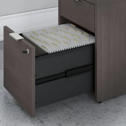 File Cabinets*Bush Business Furniture Jamestown 2-Drawer Vertical File Cabinet, Locking, Letter/Legal, Storm Gray, 23.66