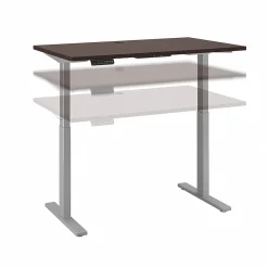 Standing Desks*Bush Business Furniture Move 60 Series 48"W Electric Height Adjustable Standing Desk, Mocha Cherry (M6S4824MRSK)