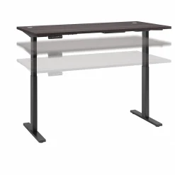 Standing Desks*Bush Business Furniture Move 60 Series 72"W Electric Height Adjustable Standing Desk, Storm Gray (M6S7230SGBK)