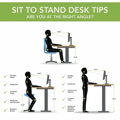 Standing Desks*Bush Business Furniture Move 40 Series 60W Electric Height Adjustable Standing Desk, Storm Gray/Cool Gray Metallic (M4S6030SGSK)