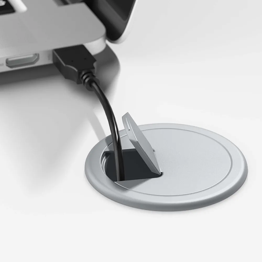 Standing Desks*Bush Business Furniture Move 40 Series 48"W Electric Height Adjustable Standing Desk, White/Black (M4S4824WHBK)