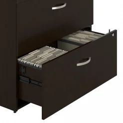 File Cabinets*Bush Business Furniture Office in an Hour 2 Drawer Lateral File Cabinet, Mocha Cherry (OIAH011MRSU)
