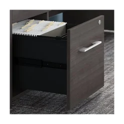 File Cabinets*Bush Business Furniture Office 500 16W 2-Drawer Flat File Cabinet, (OFF216SGSU) Storm Gray