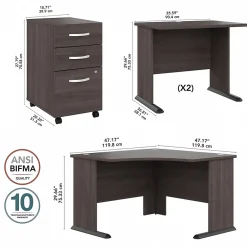 Corner Desks*Bush Business Furniture Studio A 83