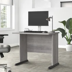 Computer Desks*Bush Business Furniture Studio A 36"W Small Computer Desk, (SDD136PG) Platinum Gray
