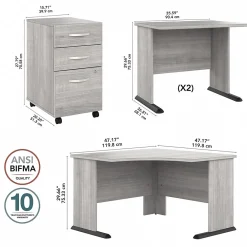 Corner Desks*Bush Business Furniture Studio A 83