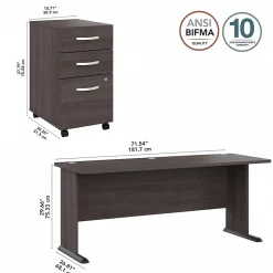 Computer Desks*Bush Business Furniture Studio A 72