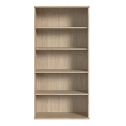 Bookcases*Bush Business Furniture Studio C Tall 5 Shelf Bookcase, Natural Elm (SCB136NE)