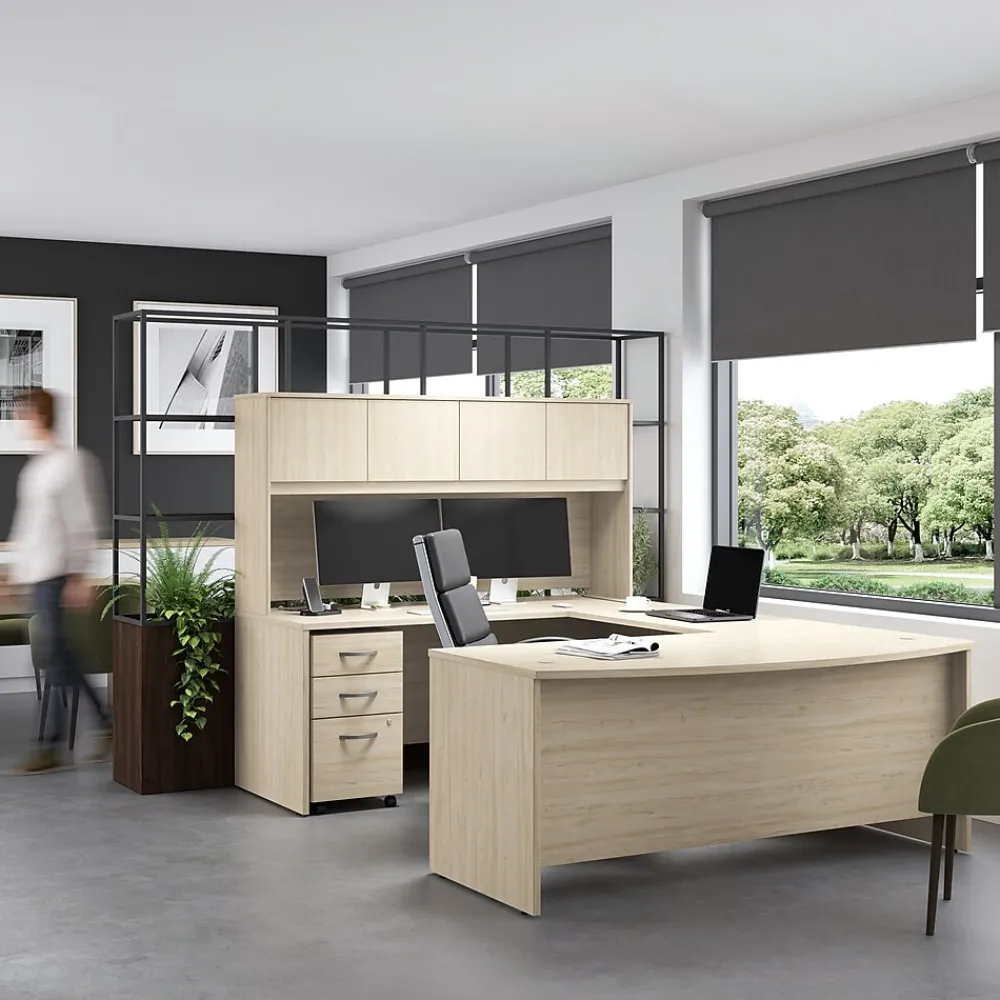 Bookcases*Bush Business Furniture Studio C Bookcase Door Kit, Natural Elm (SCB236NE)