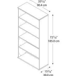 Bookcases*Bush Business Furniture Series C 72.79