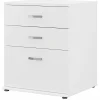Storage Cabinets*Bush Business Furniture Universal 34" Floor Storage Cabinet with 3 Drawers, White (UNS328WH)