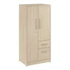 Storage Cabinets*Bush Business Furniture Vista Wardrobe Cabinet with Drawers, Natural Elm (VSS130NEK)