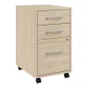 File Cabinets*Bush Business Furniture Vista 3 Drawer File Cabinet, Natural Elm (VSF116NESU)
