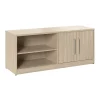Storage Cabinets*Bush Business Furniture Vista Low Storage Cabinet with Doors and Shelves, Natural Elm (VSS160NE)
