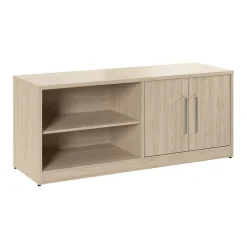 Storage Cabinets*Bush Business Furniture Vista Low Storage Cabinet with Doors and Shelves, Natural Elm (VSS160NE)