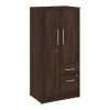 Storage Cabinets*Bush Business Furniture Vista Wardrobe Cabinet with Drawers, Black Walnut (VSS130BWK)