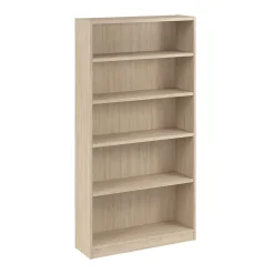 Bookcases*Bush Business Furniture Vista Tall 5 Shelf Bookcase, Natural Elm (VSB12479-Z)