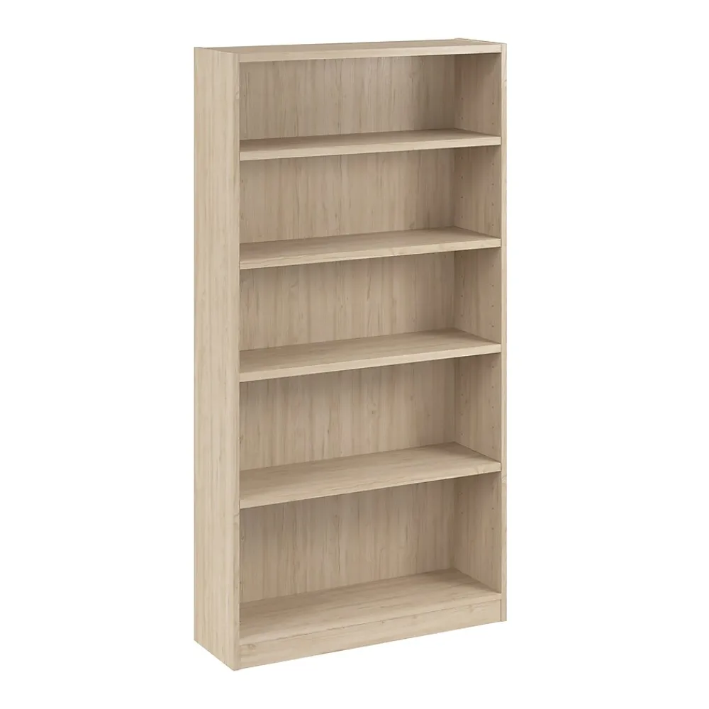 Bookcases*Bush Business Furniture Vista Tall 5 Shelf Bookcase, Natural Elm (VSB12479-Z)
