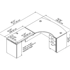 Standing Desks*Bush Business Furniture Westfield 60