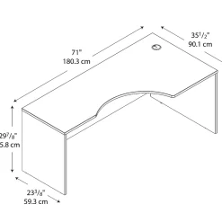 Corner Desks*Bush Business Furniture Westfield 72