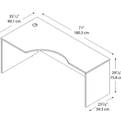 Corner Desks*Bush Business Furniture Westfield 72