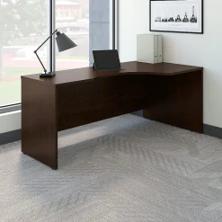 Computer Desks*Bush Business Furniture Westfield 72"W Right Handed Corner Desk, Mocha Cherry (WC12923)