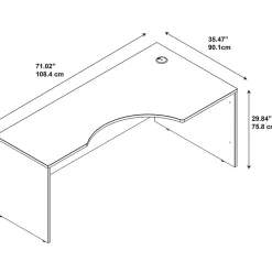 Computer Desks*Bush Business Furniture Westfield 72
