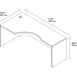Corner Desks*Bush Business Furniture Westfield 72